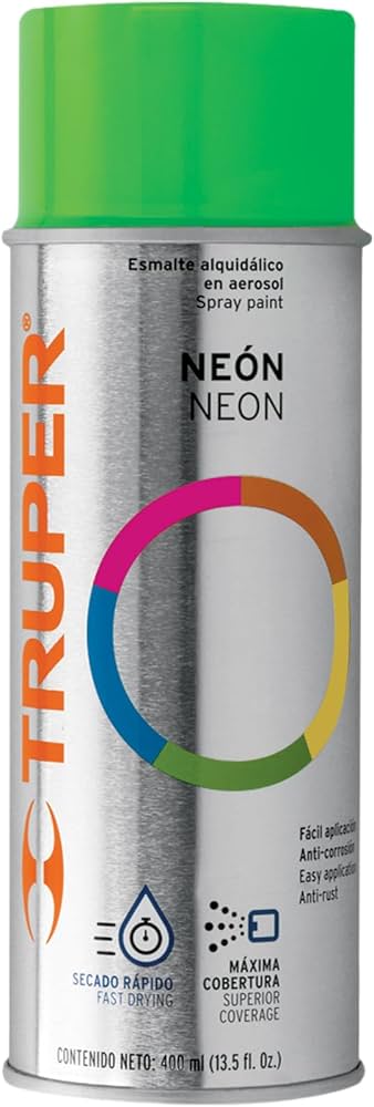 Aerosol fluorescente verde 400ml