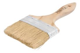 Brocha econÛmica, mango de madera, 4', Pretul   24476  PRETUL 
