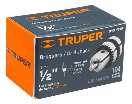 Broquero de 1/2' para taladro de banco TAPI-8