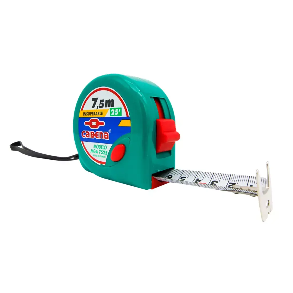 Flexómetro 7.5Mt X 25Mm Doble Vista
