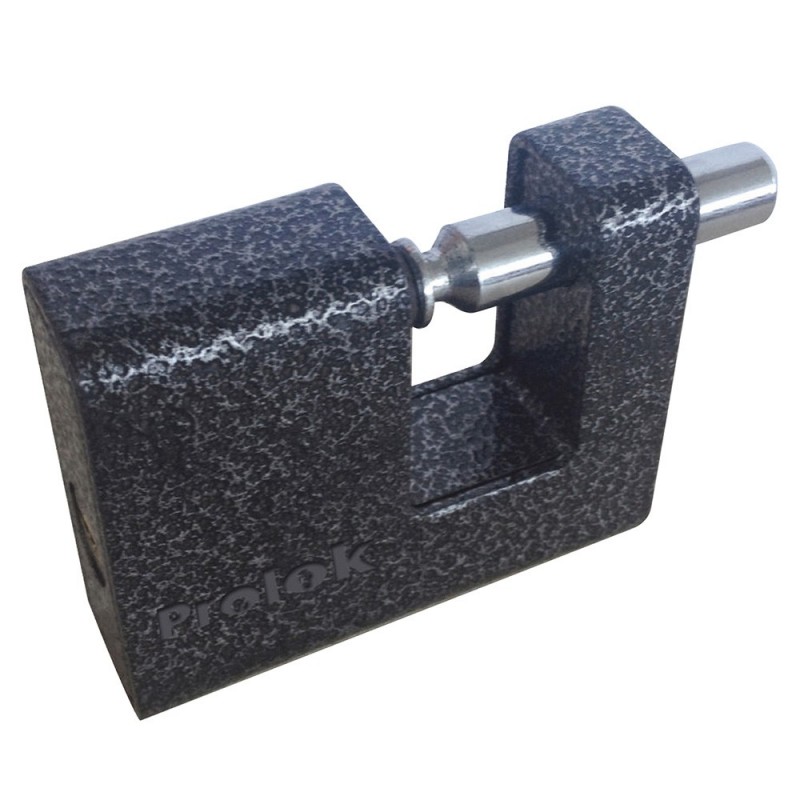 Candado de hierro para cortina llave estándar 70 mm   P19C70  PROLOK 