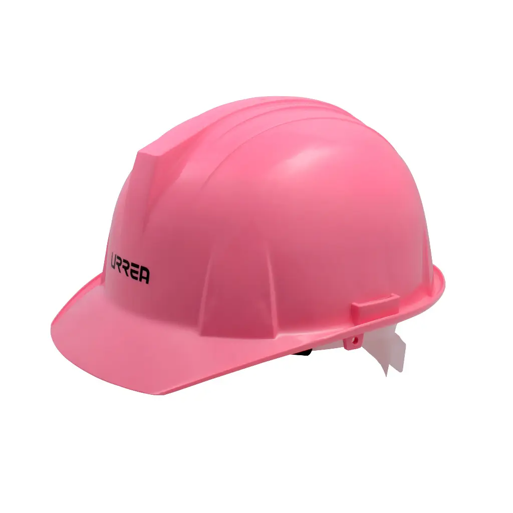 Casco de seguridad con ajuste de intervalos rosa