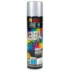 PINTURA ACRILICA AEROSOL ALUMINIO 400ML GENERAL PAINT