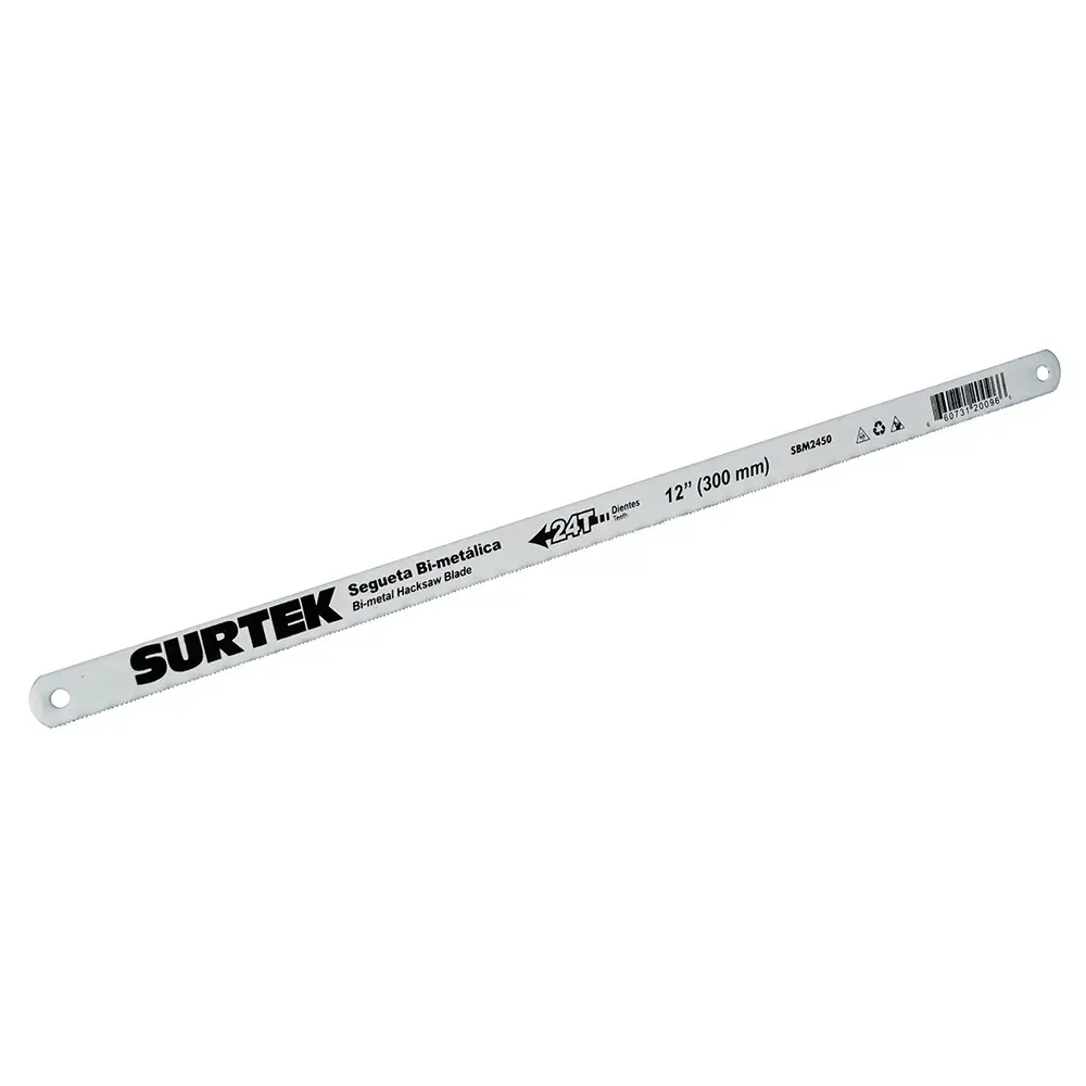 Segueta bimetálica 12" 24dpp