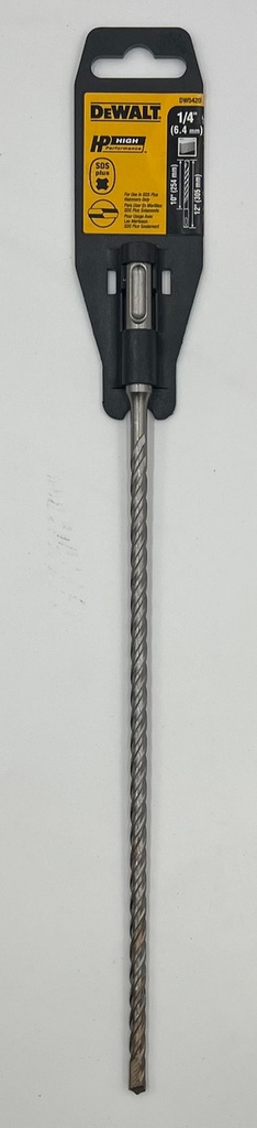 DW5420 BROCA PARA CONCRETO SDS PLUS 1/4X12 DEWALT