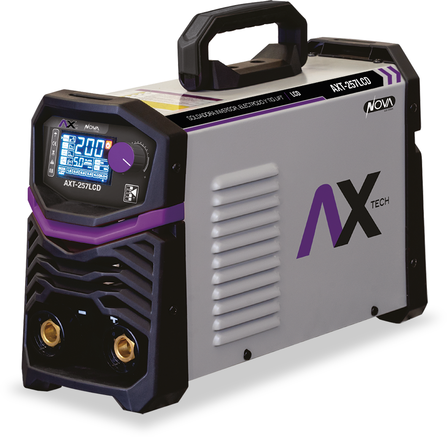 AXTECH INVERSOR  BI-VOLTAJE 250A, ELECTRODO Y TIG LIFT 257LCD