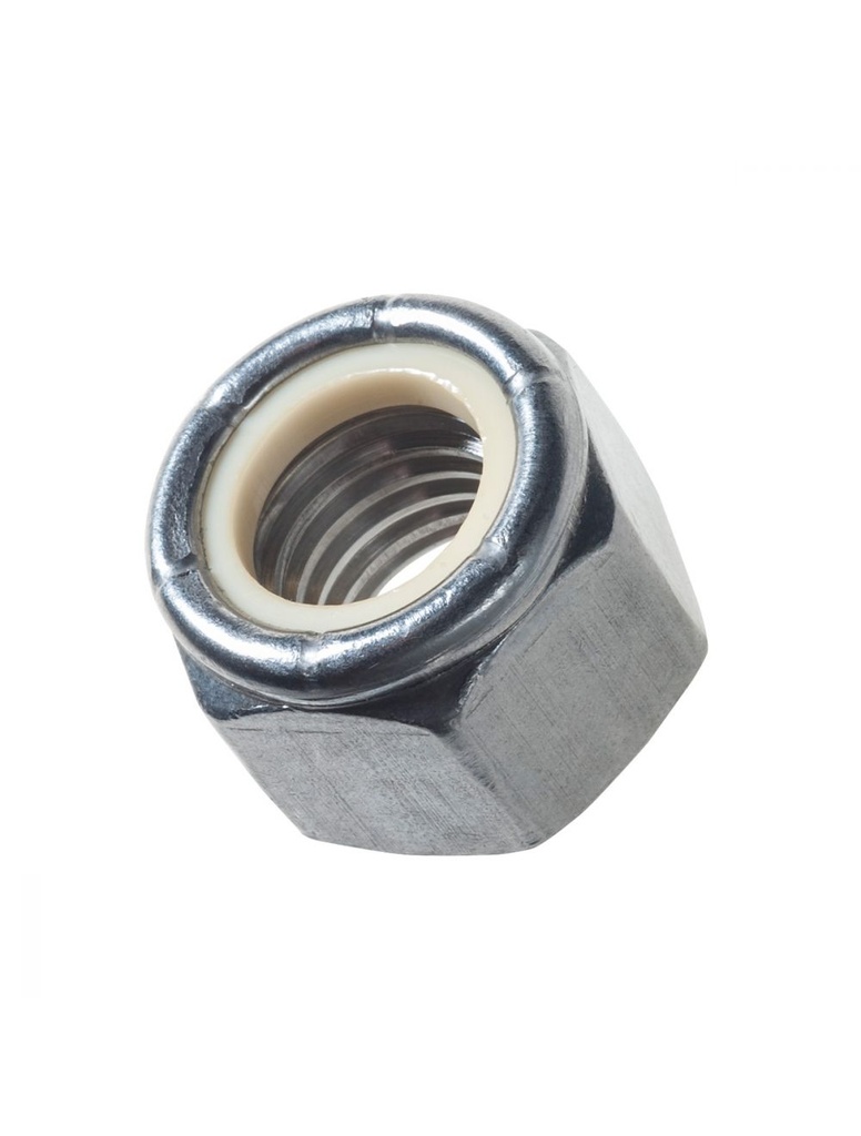 02-045-5 TUERCA SEGURIDAD INSERTO NYLON T304 INOXIDABLE MM P0.80 5