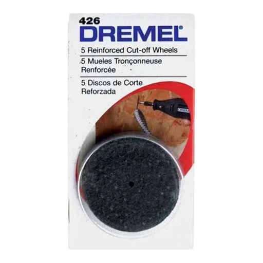 [2615000426] DISCO DE CORTE REFORZADA 1-1/4 GROSOR 1.1MM 5PZ  2615000426  DREMEL