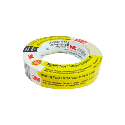 [203.018X50] CINTA MASKING TAPE PROFESIONAL 18MM X 50MTS  203.018X50  3M