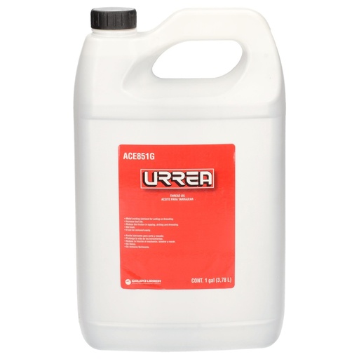 [ACE851G] ACEITE PARA CORTE REFRIGERANTE P/ TARRAJA LIQUIDO 03.78 Lt                  ACE851G  URREA