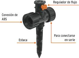 [ASMI-360] Aspersor mini de plástico, irrigación 360 