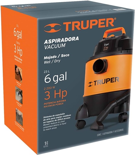 [ASPI-06] Aspiradora de 6 galones