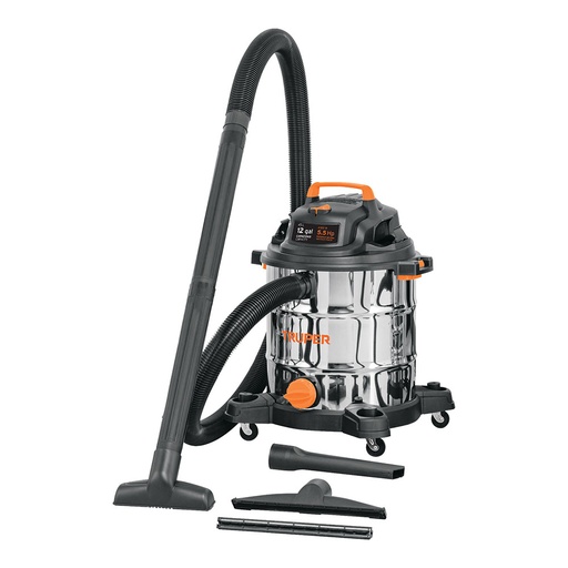 [ASP-12X] Aspiradora en acero inoxidable, 12 Galones