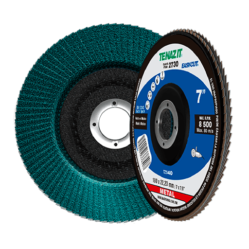 [AUS2730] DISCO LAMINADO ALTA REMOCION P/ DESBASTE DE METAL Y ACERO INOX G40  2730  AUSTROMEX 