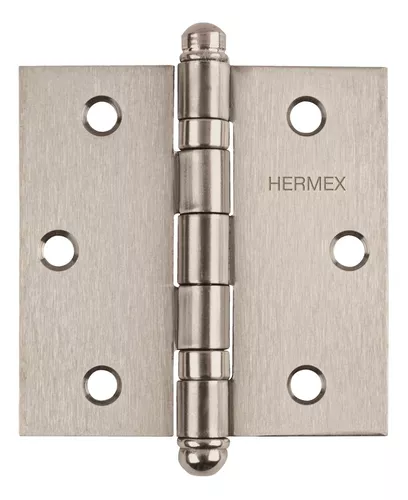 [BC-204R] Bisagra cuadrada 2', acero inoxidable, redonda