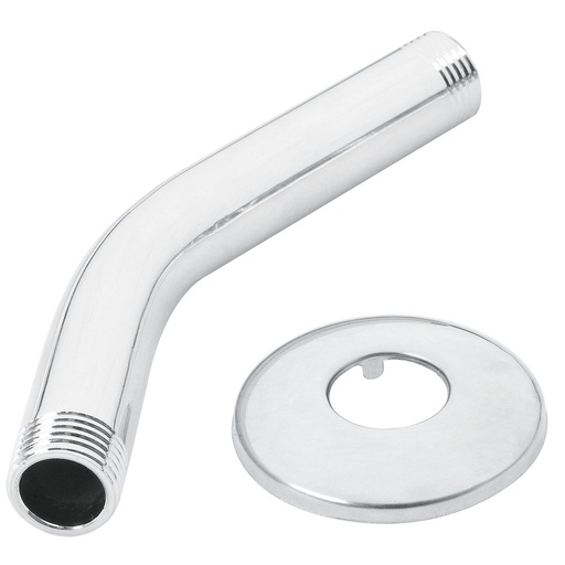 [BCH-500] Brazo corto con chapetÛn para regadera, cromo