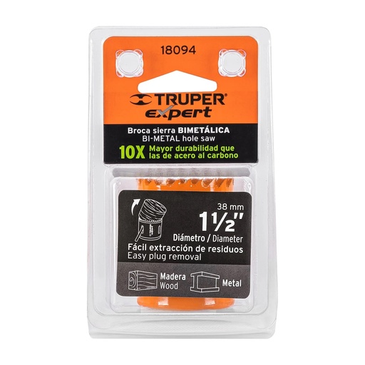 [COBI-1-1/2] Brocasierra bimet·lica 1-1/2' TRUPER 18094