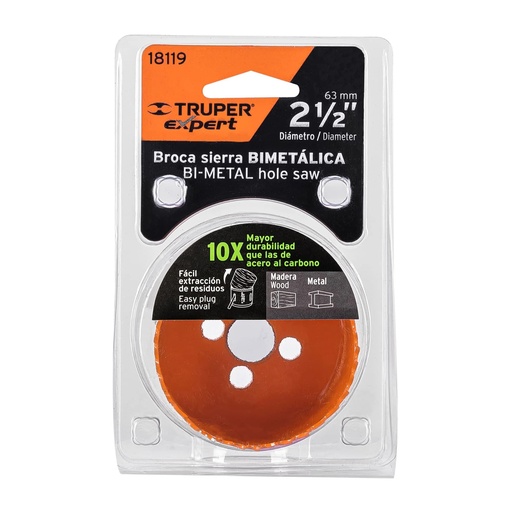 [COBI-2-1/2] Brocasierra bimet·lica 2-1/2'