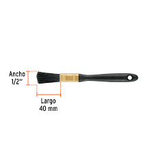 [BRT-1/2X] Brocha, mango de pl·stico, 1/2', Truper Expert   17849  TRUPER 