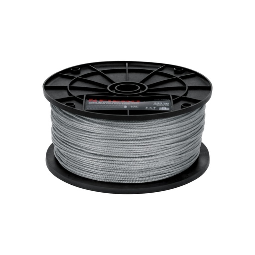 [CAB-3/32R3] Cable rÌgido de acero 3/32', 7X7, 300 m  FIERO 48796