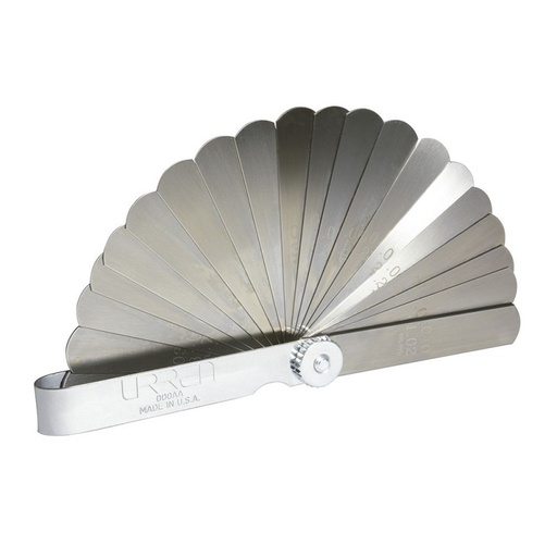 [000AA] Calibrador en pulgadas 25 hojas URREA  000AA  