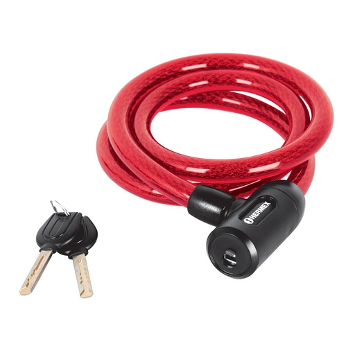 [CB-15] Candado de cable con llave, 15mm X 1.20 m