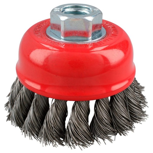 [18CT45M] Carda copa trenzada 4"x0.50 M14