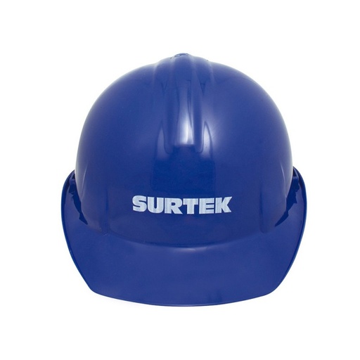 [137309] Casco de seguridad con ajuste de intervalos azul  SURTEK  137309