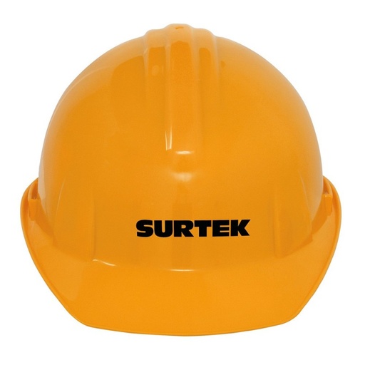 [137311] Casco de seguridad con ajuste de intervalos naranja  SURTEK  137311