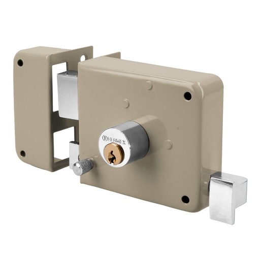 [CS-70I] Cerradura de sobreponer, cl·sica, izquierda, 2 llaves