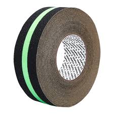 [CIA-218L] Cinta antiderrapante fotoluminiscente 2', rollo 18m