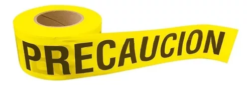[137300] Cinta barricada "Precaución" 304 mt