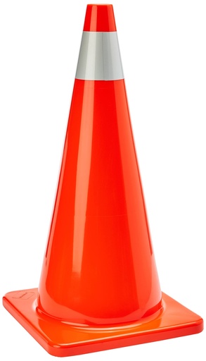 [CONO-70R] Cono de precauciÛn, 70 cm con reflejante