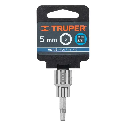 [D-4990-5M] Dados de punta hexagonal, cuadro 3/8' de 5mm.