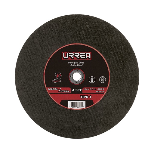 [AMCS14] Disco abrasivo tipo 1 para metal 14 x 1/8" uso general