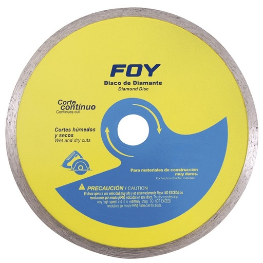 [143510] Disco de diamante corte continuo 4 1/2"