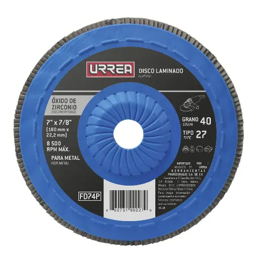 [FD74P] Disco lamin 7" gno 40 plast