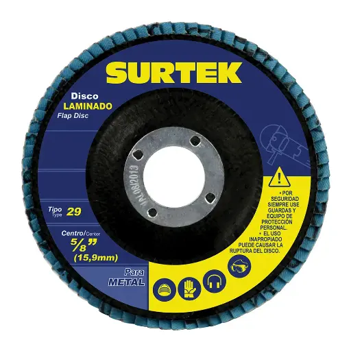 [DLZ704] Disco laminado 7" grano 40