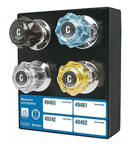 [EX-MR] Exhibidor con manerales para regadera