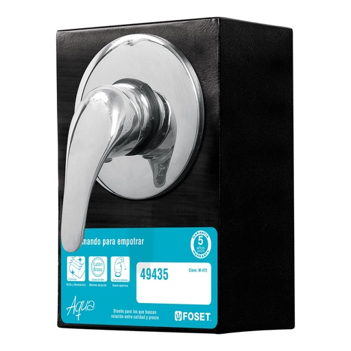 [EX-F-AQM-71] Exhibidor con monomando para regadera AQM-71