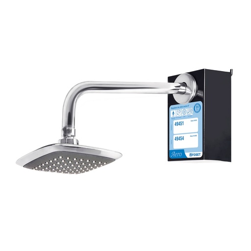 [EX-R-510] Exhibidor con regadera R-510, Foset