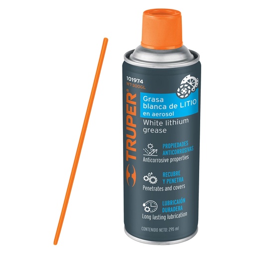 [WT-300GL] Grasa blanca de litio en aerosol 295 ml
