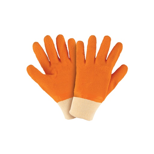 [GU-435] Guantes de algodÛn recubrimiento total de latex, unitalla
