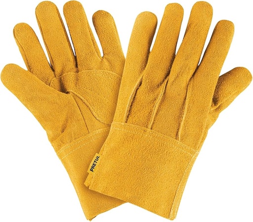 [GU-225] Guantes de carnaza, cortos, Pretul 23262 