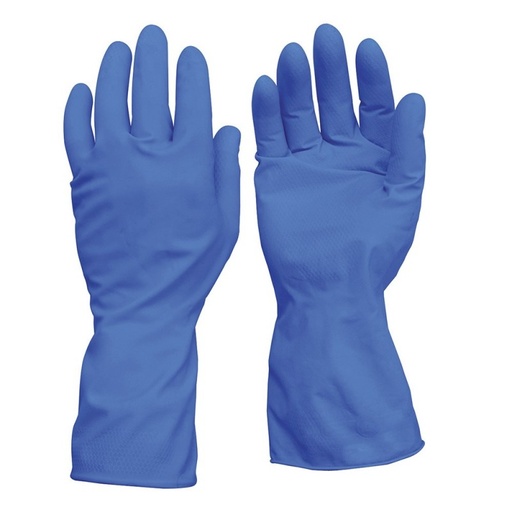 [144160] Guantes de látex domésticos talla mediana