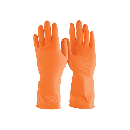 [GU-312] Guantes de latex para limpieza, medianos