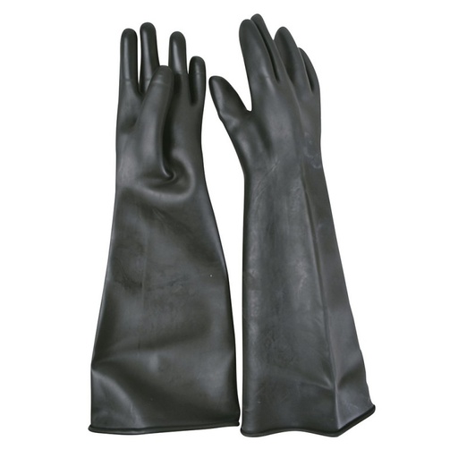 [137398] Guantes de látex uso industrial talla mediana