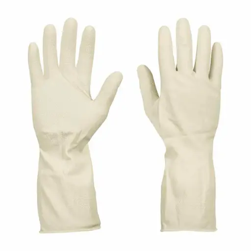 [GU-382] Guantes de l·tex para manejo de alimentos, medianos