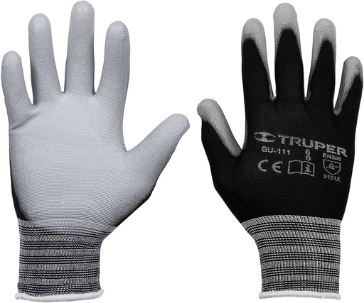 [GU-111] Guantes de nylon recubiertos de poliuretano, chicos