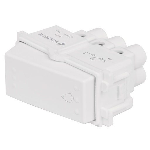 [APTI-IB] Interruptor para timbre, lÌnea Italiana, color blanco 48139